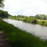 le halage du canal en Segway