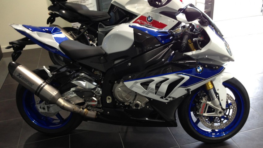 S1000RR HP4 chez Boxer Passion Rennes