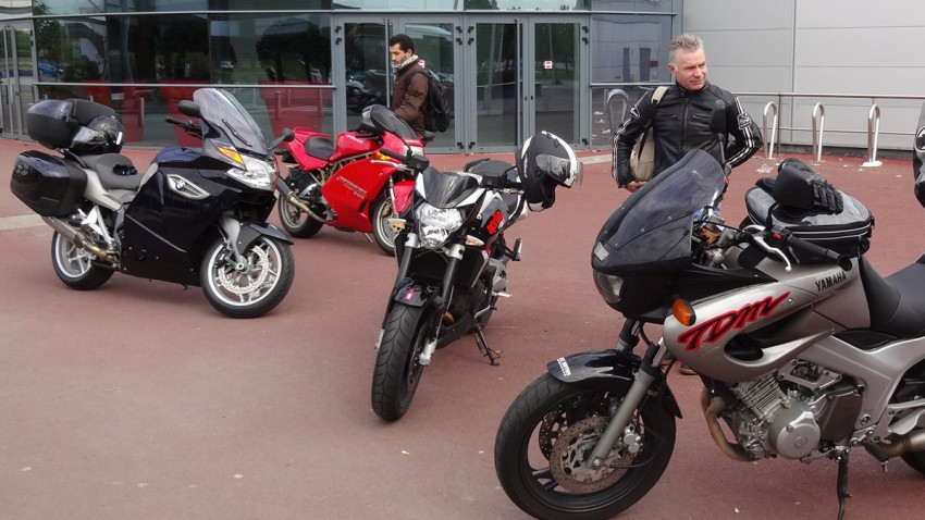 point de départ balade moto FFMC Rennes