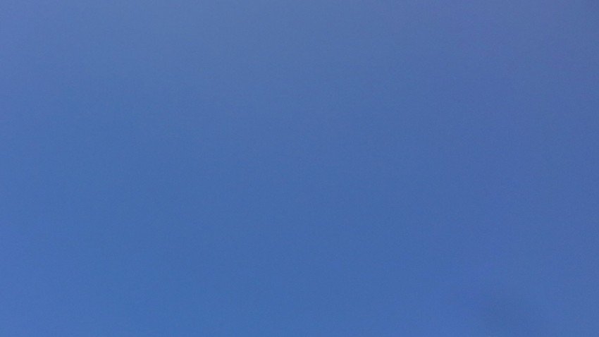 ciel bleu en ce 2 juin 2013 sur Rennes
