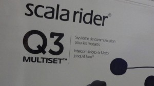 Q3 scala Rider intercom