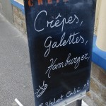 crêpes, galettes, hamburgers