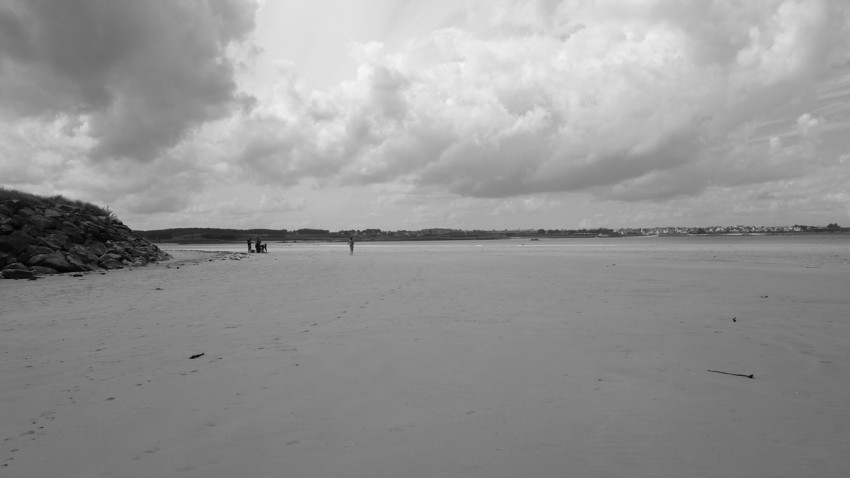 plage de char à voile à Santec