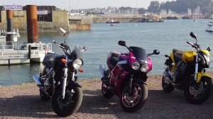 Saint-Malo à moto