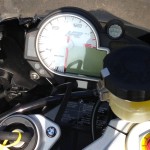 tableau de bord du S1000RR BMW