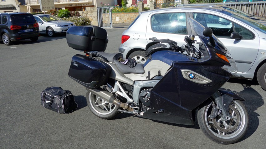 top case BMW K 1300 GT pour partir en voyage