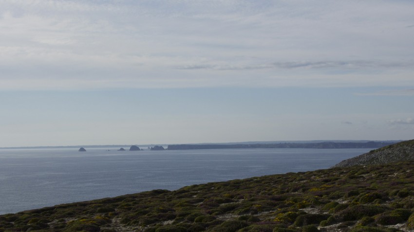 vue mer à Crozon (pointe de la chèvre)