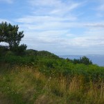 paysage breton, vue mer finistère