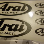 autocollant arai