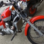 porte bouteille à moto