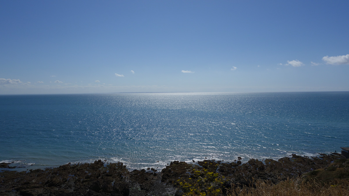 vue mer à Granville