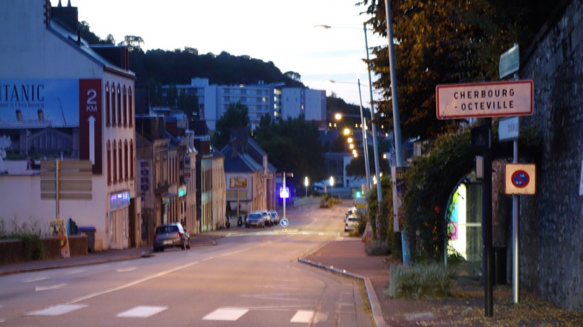 Cherbourg, en Normandiie dans le département de la Manche