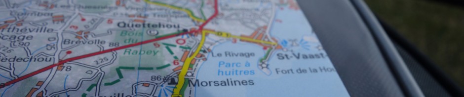 carte routière la manche