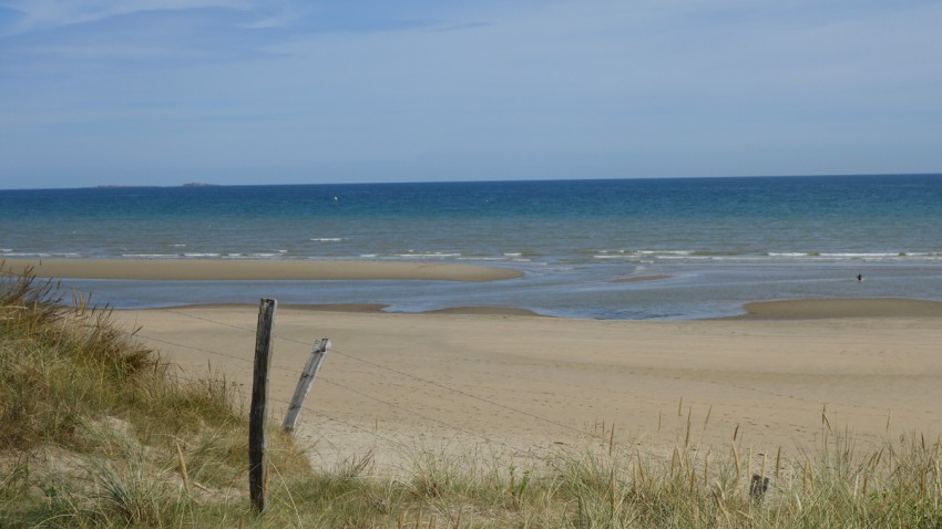 plage d'Utah Beach en Normandie