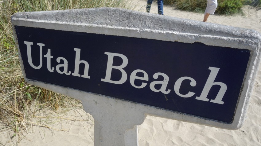 Utah Beach en Normandie