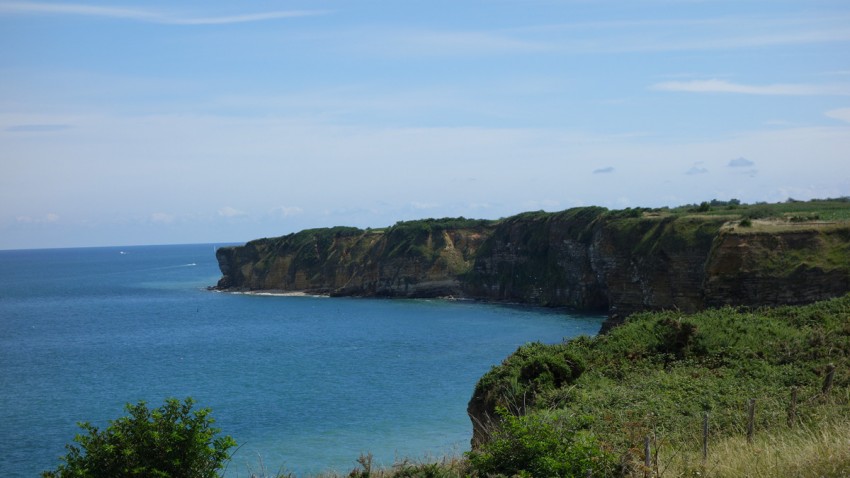 côte Normande en bord de mer