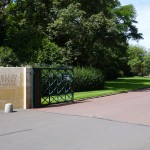 entrée du cimetière Américain