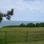 mer au cimetière Américain en Normandie