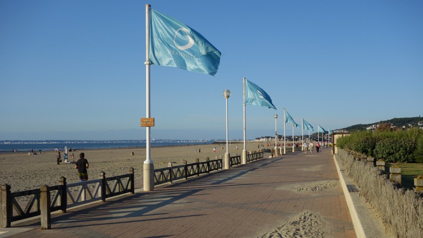 Deauville et sa plage de sable fin