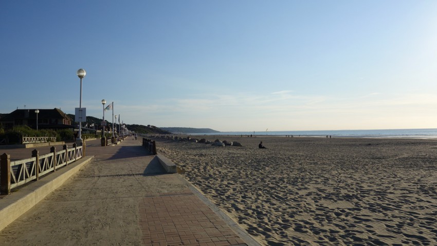 digue à Deauville