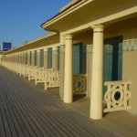 les planches de Deauville en Normandie