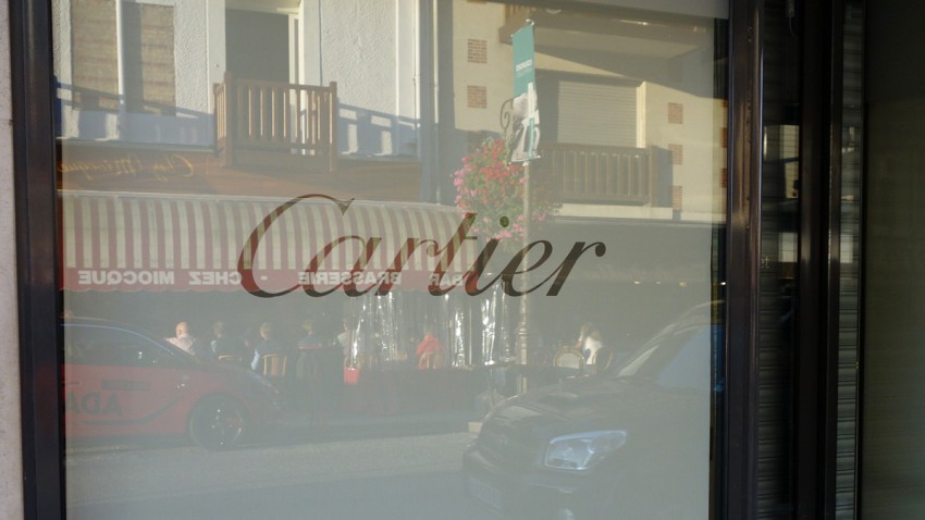 Boutique Cartier à Deauville