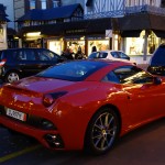 Ferrari California à Deauville (Normandie)