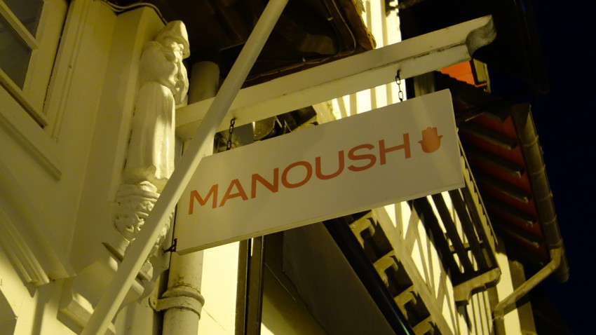 Manoush à Deauville (Normandie)