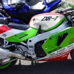 moto kawasaki sportive 1990