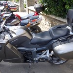 BMW K1300GT à Porcaro, champagne