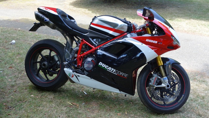 moto Ducati 1198 R toute option