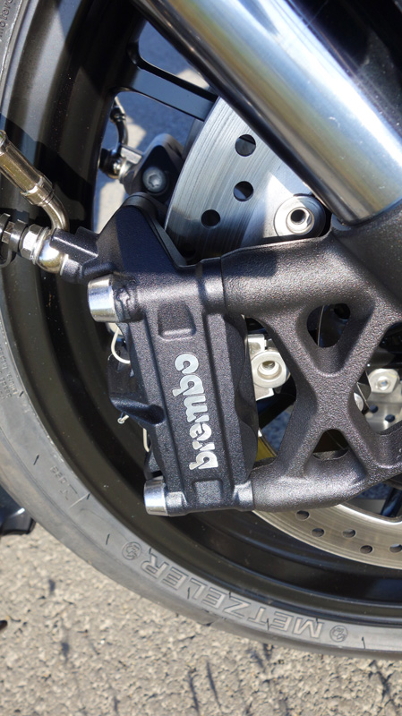 Freinage Brembo sur le Speed Triple 1050