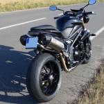 Moto Triumph à Rennes