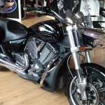 Vision en street : moto Victory Rennes