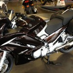 moto yamaha 1300 FJR marron chocolat 2013