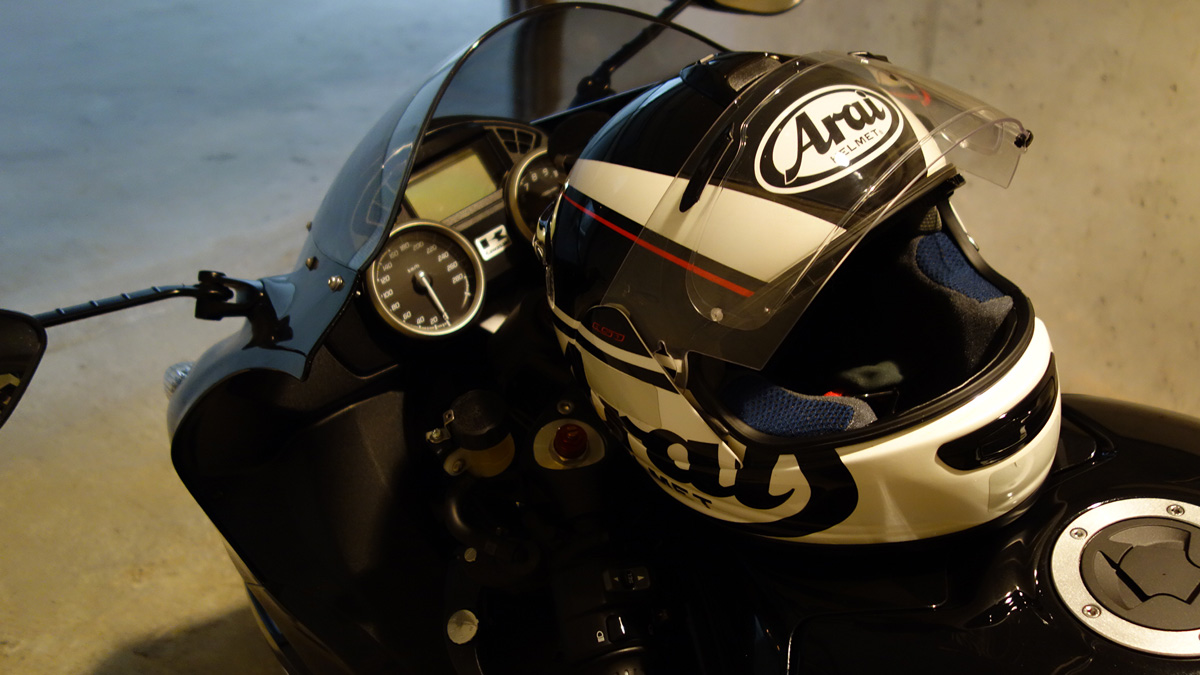 Arai, casque moto pour motard Breton