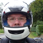 David Jazt et son casque moto Arai Chaser