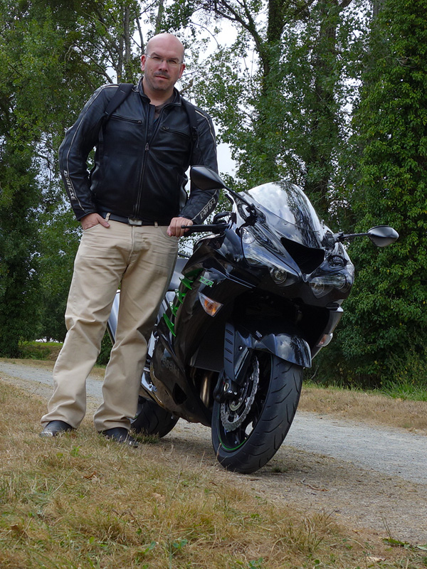 David Jazt et son ZZR 1400