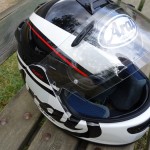 Casque moto Arai de David Jazt