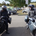 Motards Rennais sur moto routière