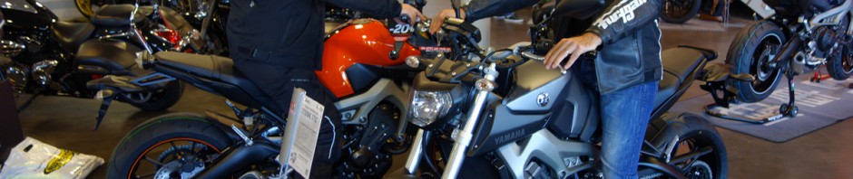 Essai moto Yamaha MT 09 à Rennes (Planète Yam)