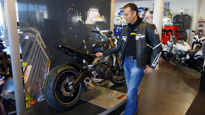 Motard Rennais chez Yamaha