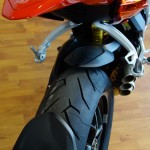 garde boue arrière du MV Agusta Rivale