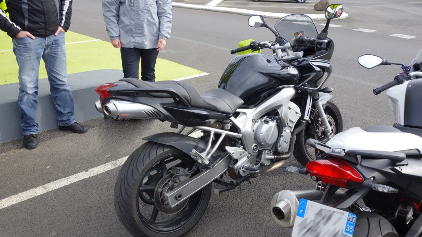 Yamaha FZ6 S2 de Christophe