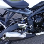 moteur et échappement du 2013 Street Triple 675