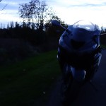 essai moto de nuit