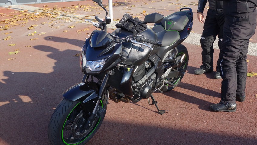 Kawasaki Z750 d'Arnaud