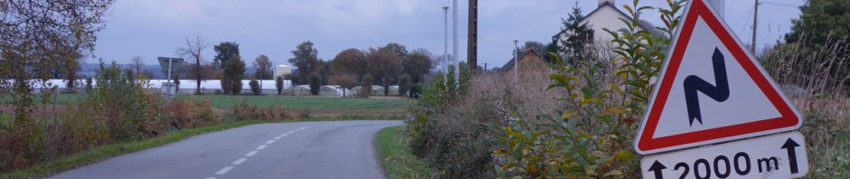 petite routes autour de Rennes à moto