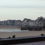 Digue de Saint-Malo : les grandes marées 2013