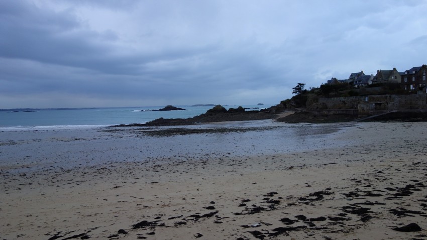 plage du pont à Saint-Malo (Rotheneuf)